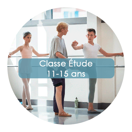 Ecole Ballet Biarritz classe étude 11-15 ans