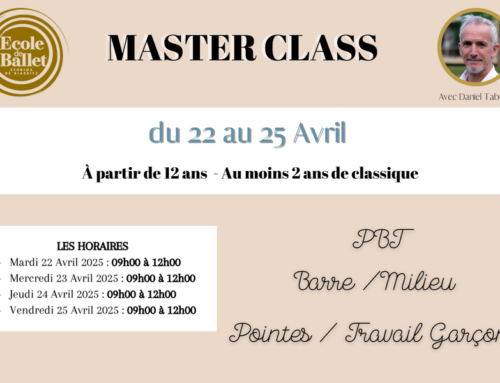 MASTER CLASS – Classique Par Daniel Taboga