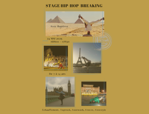 STAGE HIP-HOP BREAKING Par Baptiste Gayon